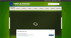 Desktop Screenshot of campodepaintball.com